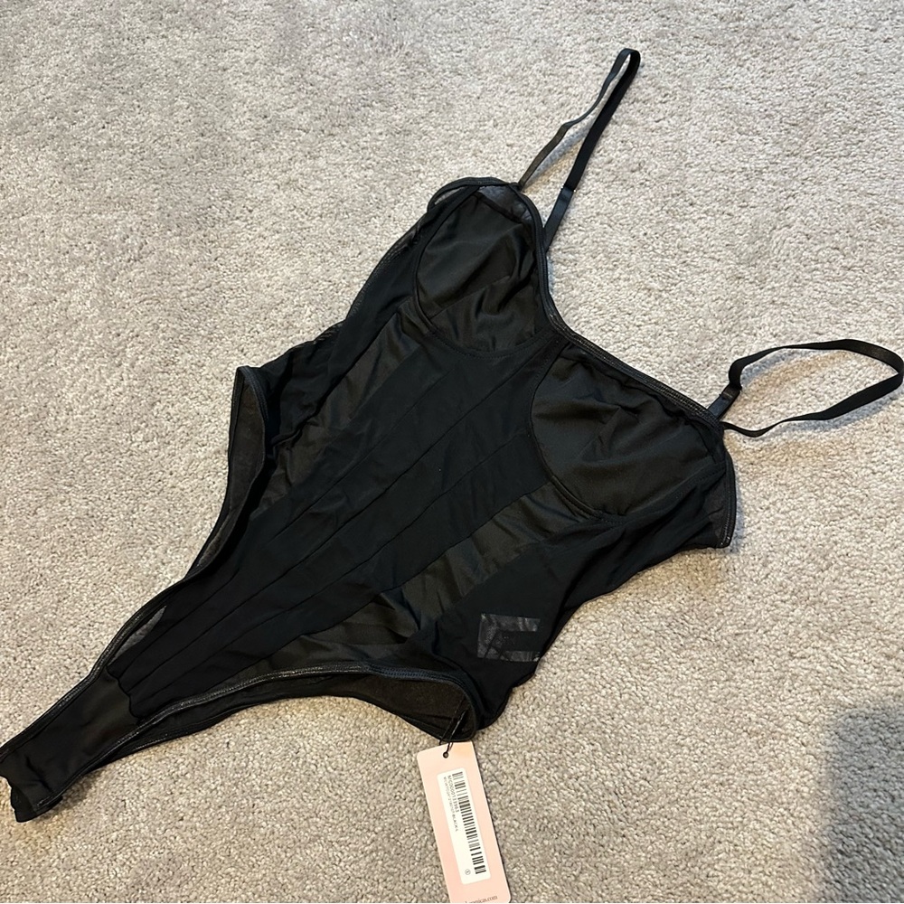 Micas mesh bodysuit in size large New with Tag - Picture 2 of 8